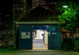 Entrance to the Holman Street jetty
